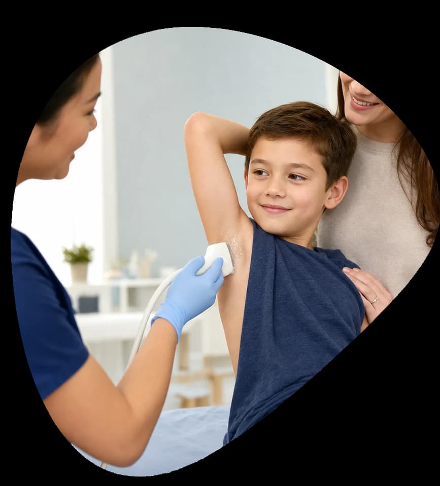 Child Armpit / Axilla Ultrasound