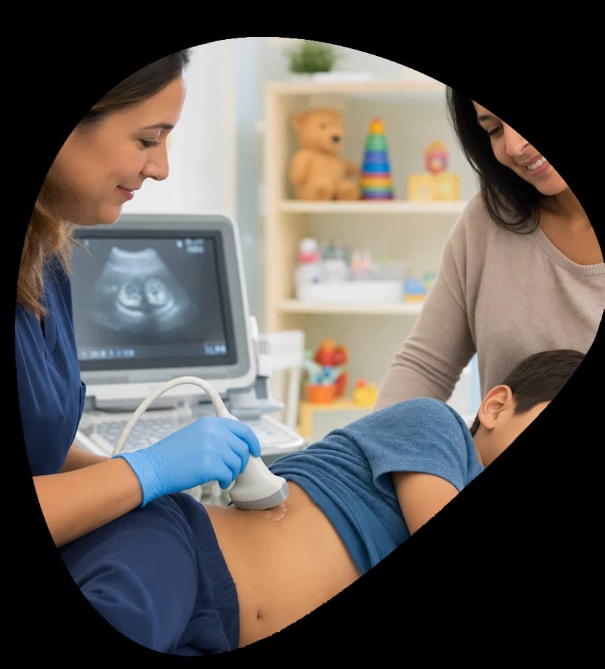 Child Kidneys & Urinary Tract Ultrasound